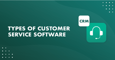 Types customer service software