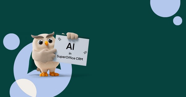 4 måter å bruke AI i SuperOffice CRM på allerede nå