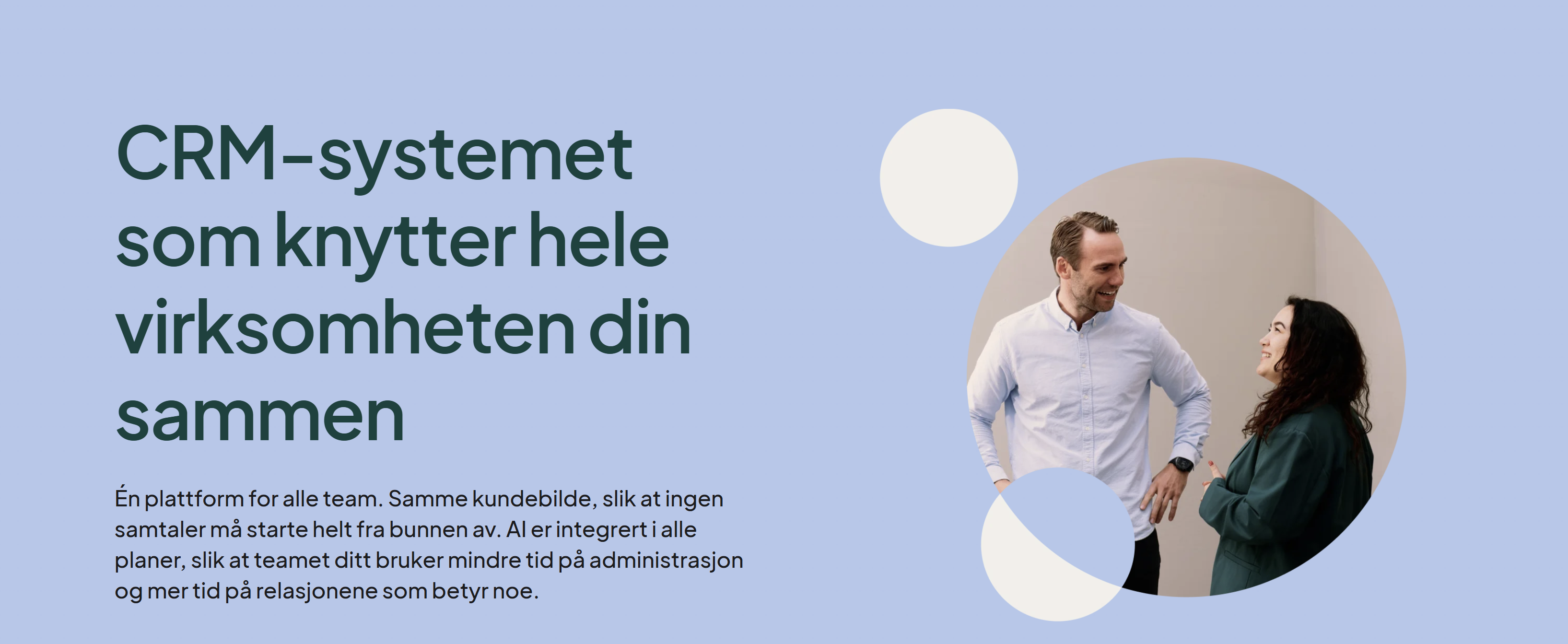 SuperOffice CRM - en løsning for hele teamet