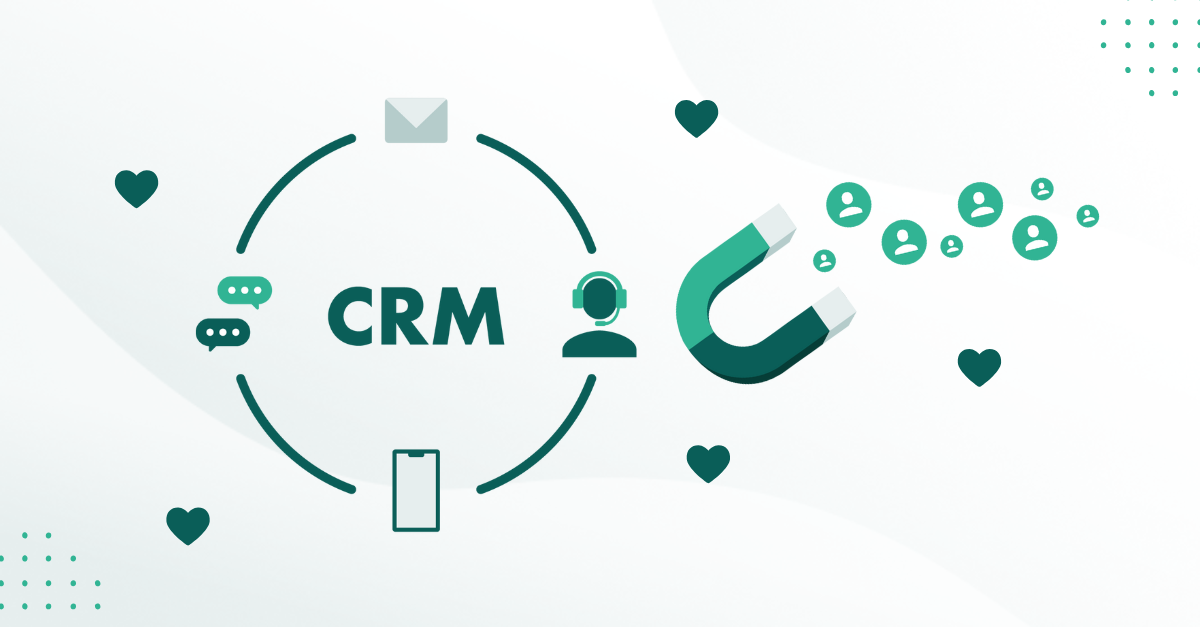 Illustrasjon av CRM