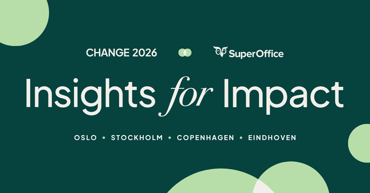 Brand illustration with the heading "Insights for Impact"